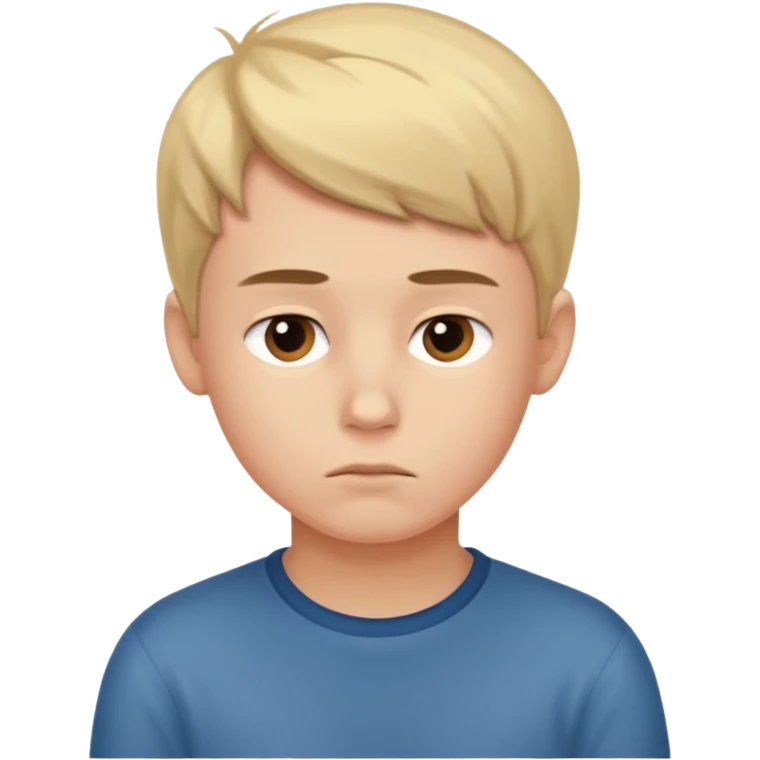 boy thinking emoji