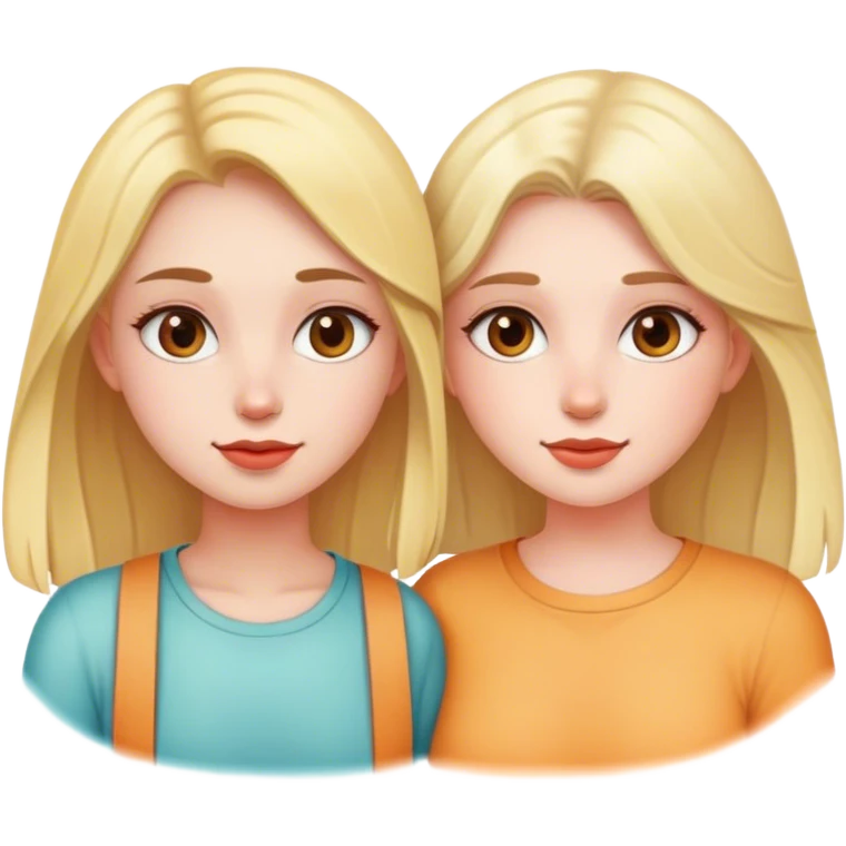 Best friends girl  emoji