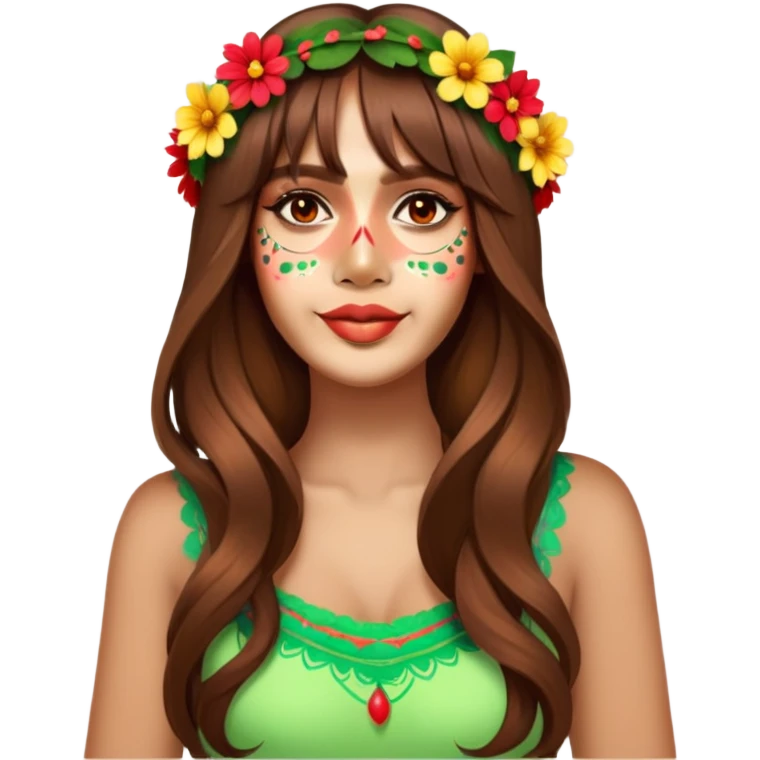 Flower-Crowned Dancer emoji