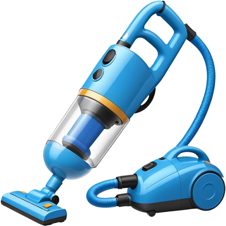blue cordless vacuum emoji