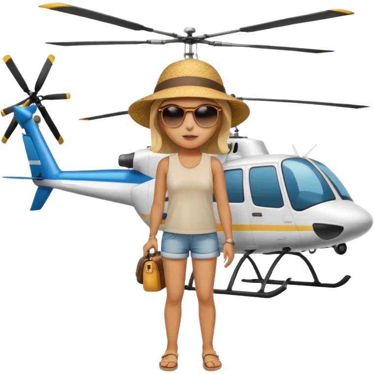 🏖️🚁VACATION at the america emoji