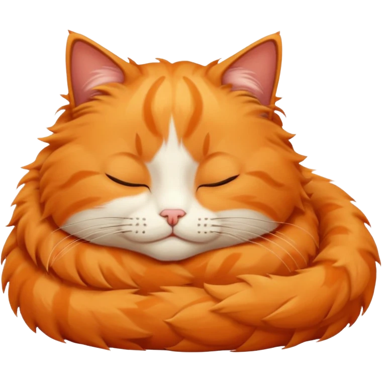 Sleepy cut emoji