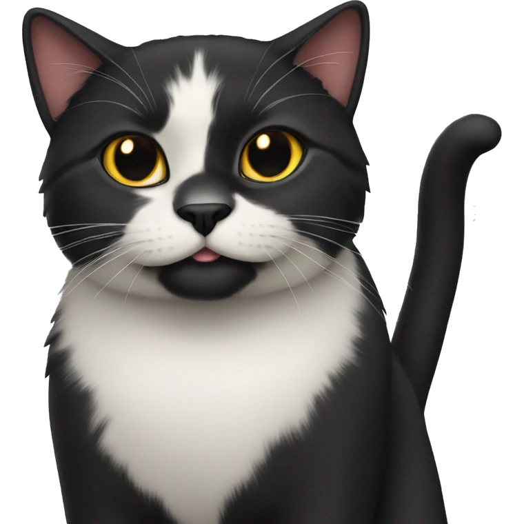 Black cat emoji