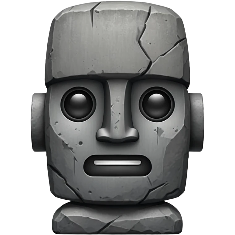 Atom moai emoji