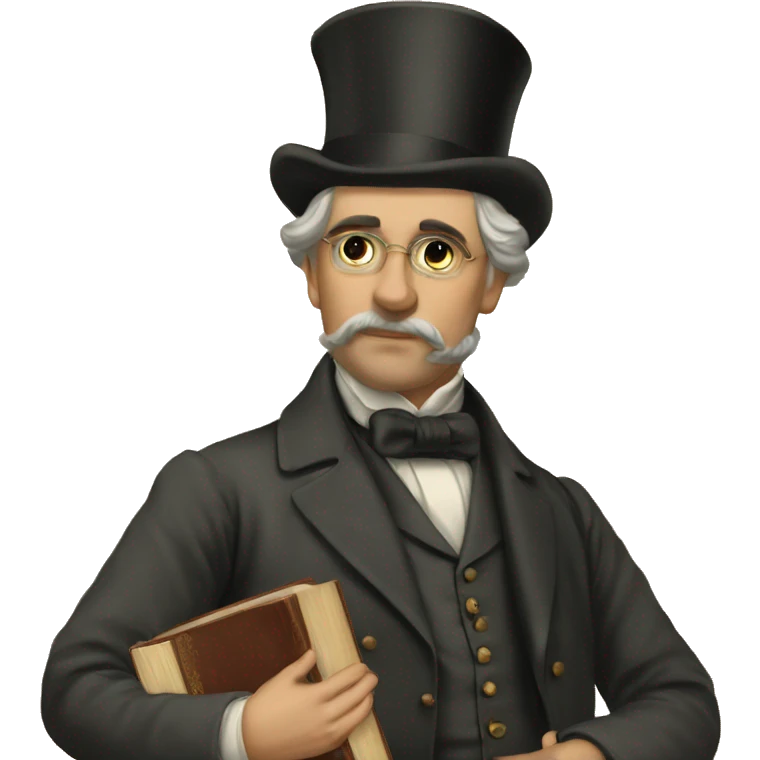 Victorian books emoji