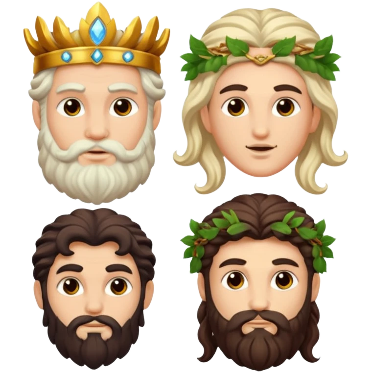 dionysus, zeus, and semele  emoji