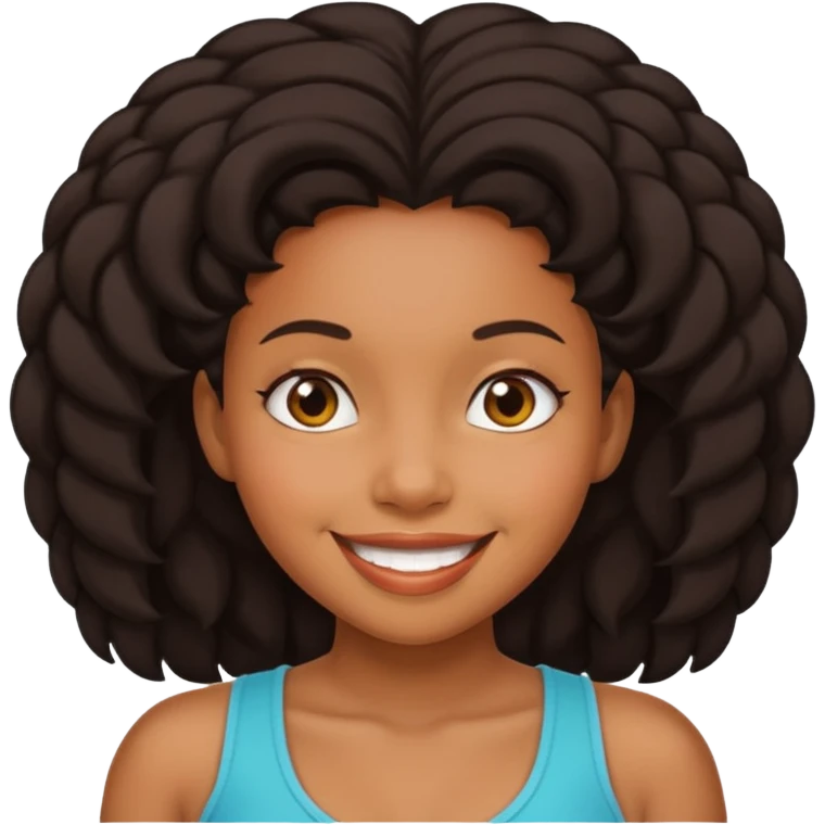 Black girl big bottom  emoji