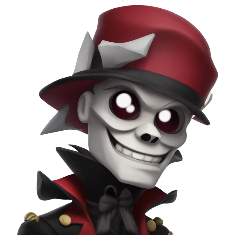 alastor from hazbin hotel emoji