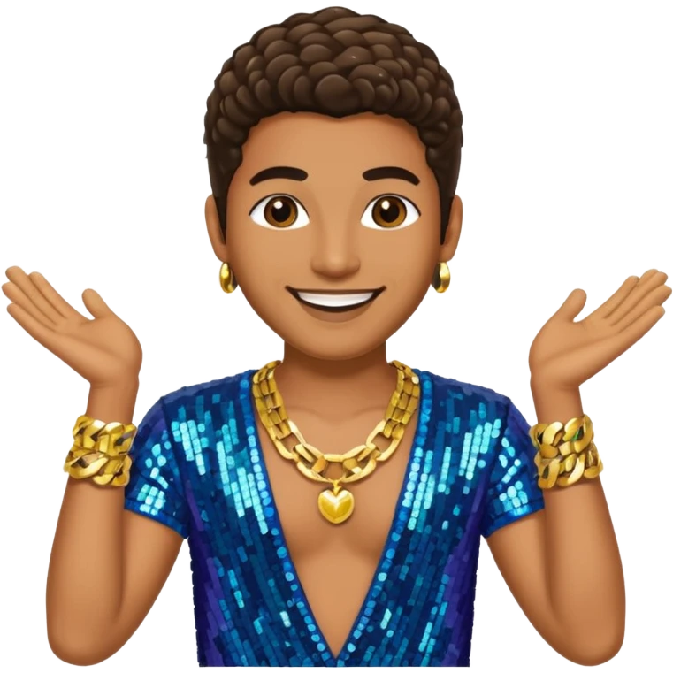 Disco dancer emoji