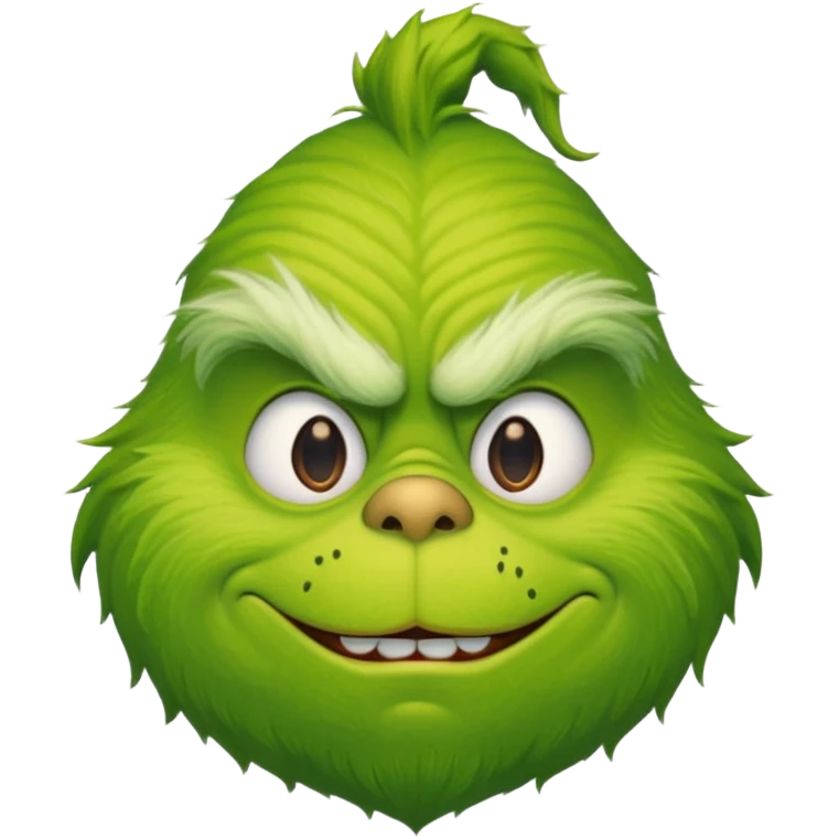 grinch who stole christmas emoji