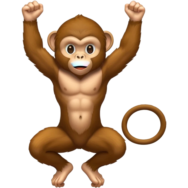 monkey climbing emoji