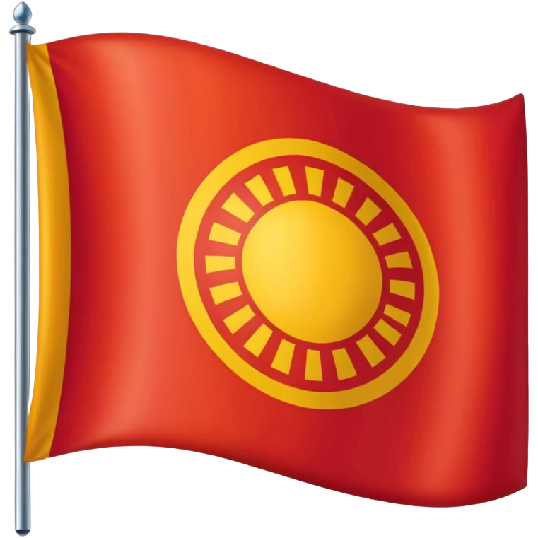 Drapeau gitan emoji emoji