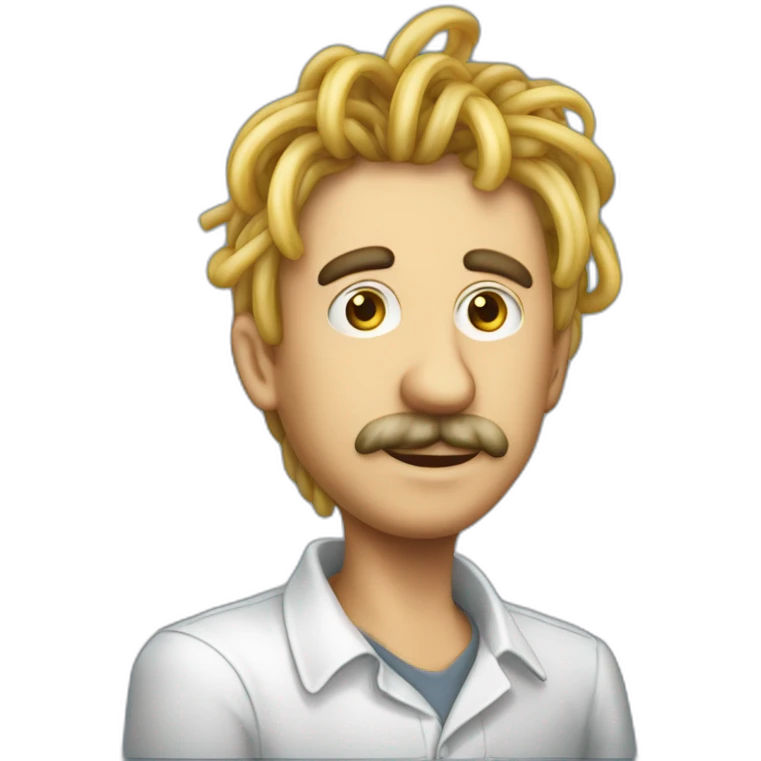 Peppino Spagetti from game "Pizza Tower" emoji