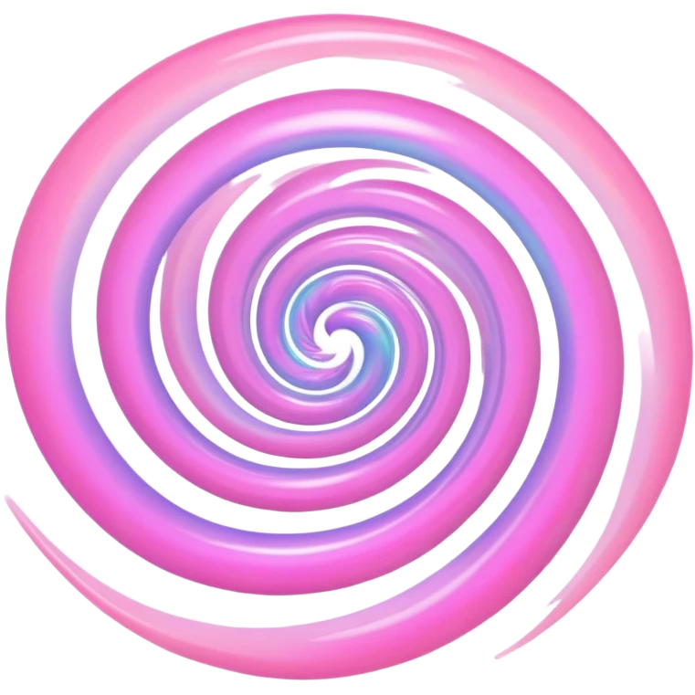a pink vortex emoji