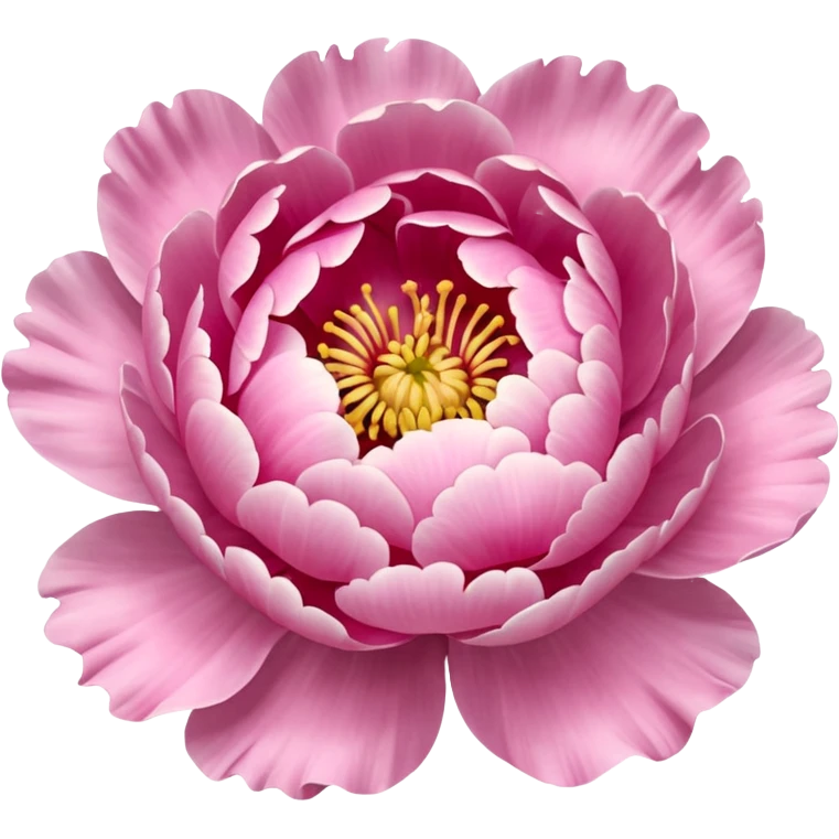 Light pink Peony emoji