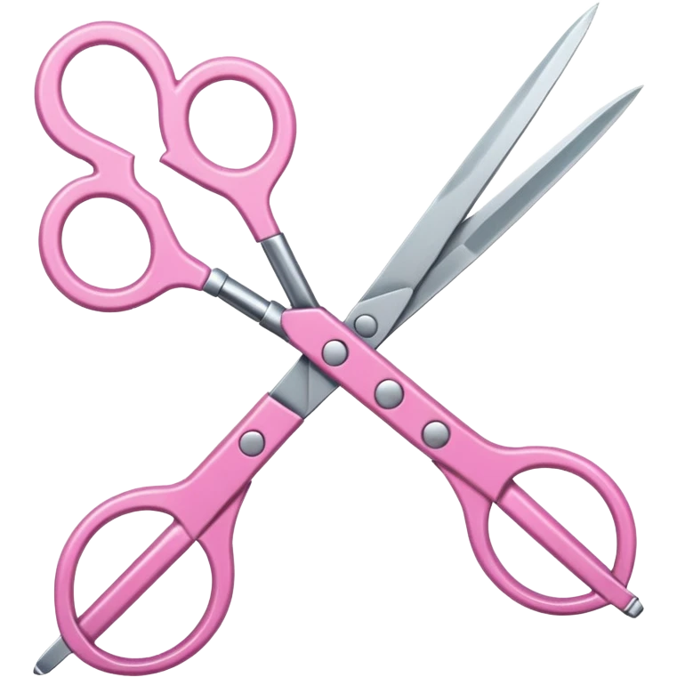 scissor pink emoji