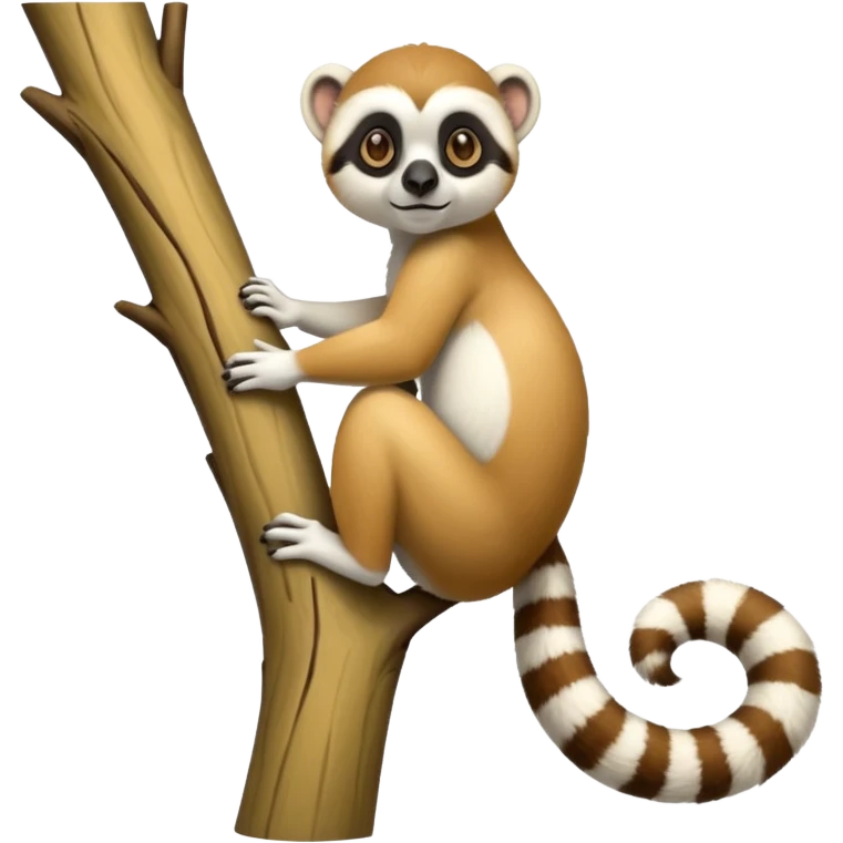 lémur sifaka de coquerel emoji