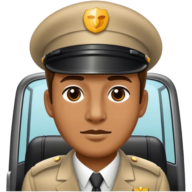 bus chauffeur emoji