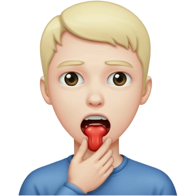choking neck emoji