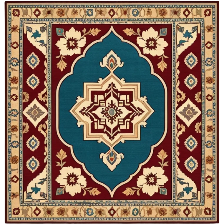 carpet with old design emoji