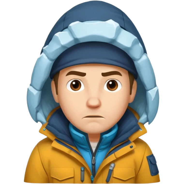 ice cave explorer emoji