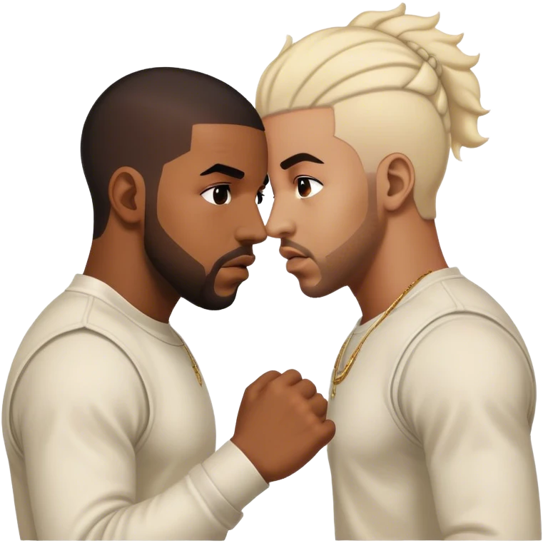 Drake and Kendrick Lamar fighting emoji