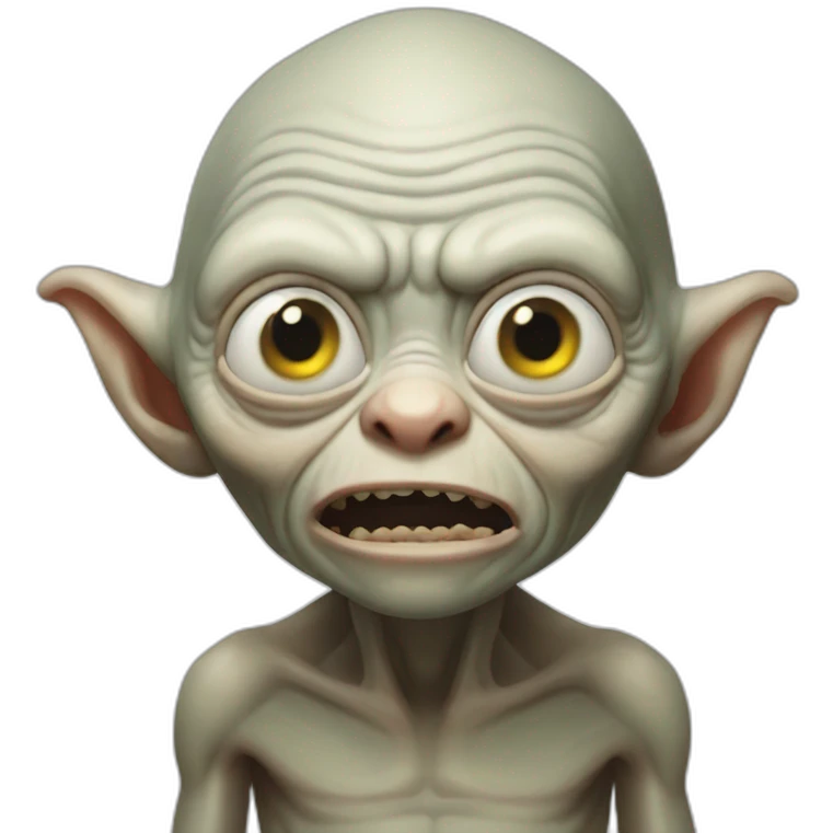Gollum emoji