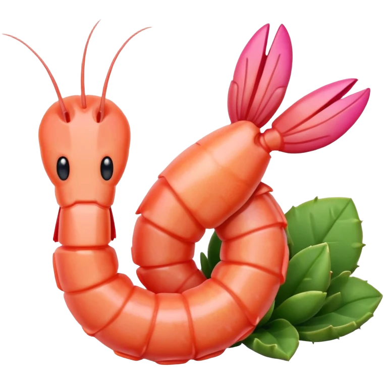 camarón cocido emoji