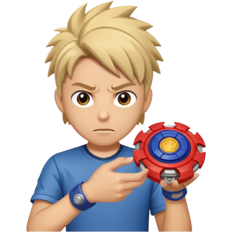Beyblade with player emoji