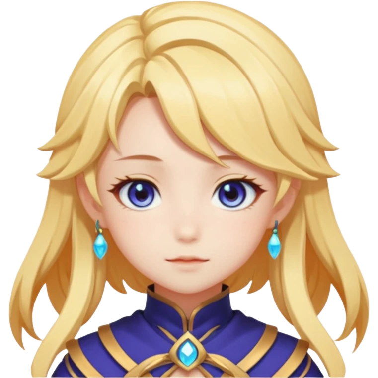 Cute Lumine from Genshin Impact in Photorealistic Hoyoverse Anime Style  emoji