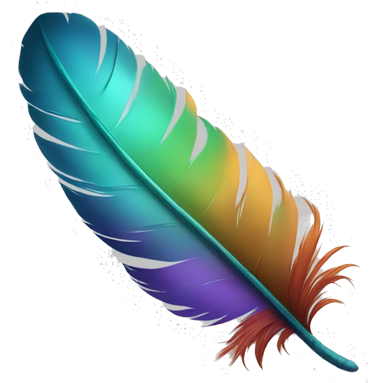 Feather emoji