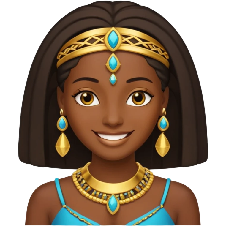 crie um memoji da personagem cléo de nile de monster high emoji
