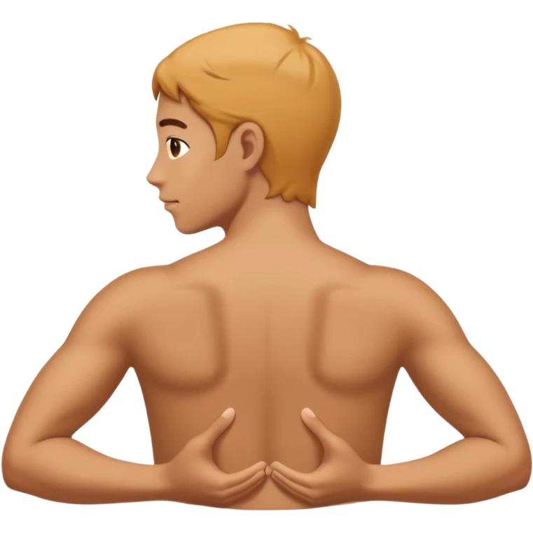 flexible back emoji