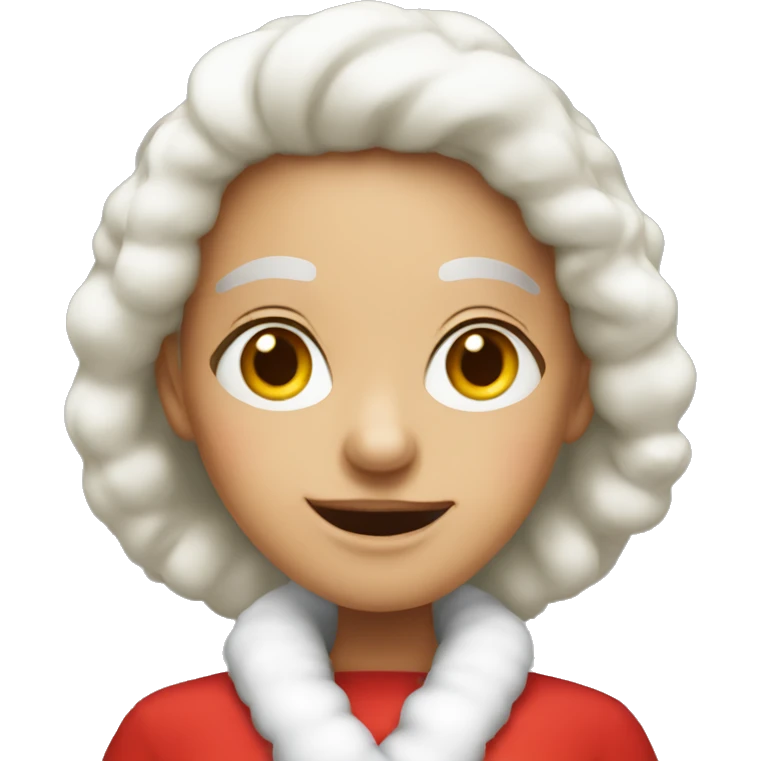 Mrs Santa emoji