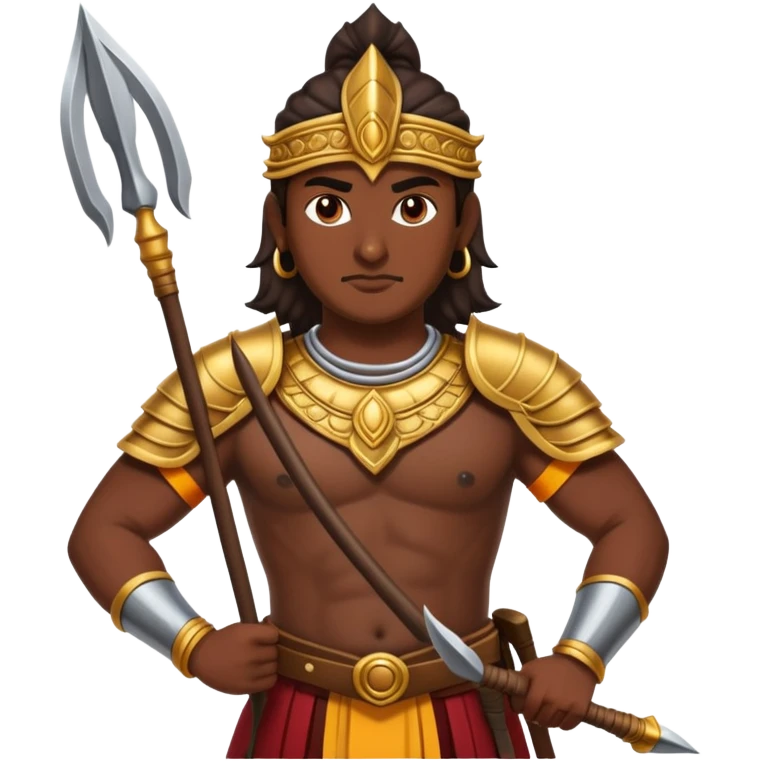 Tamil warrior emoji