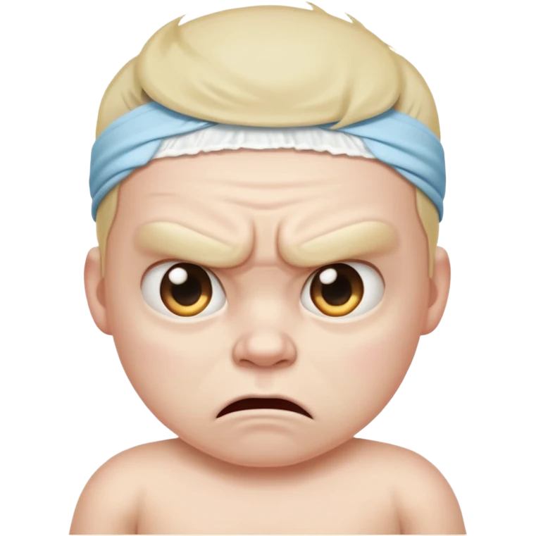 😡 wear disposable diaper emoji