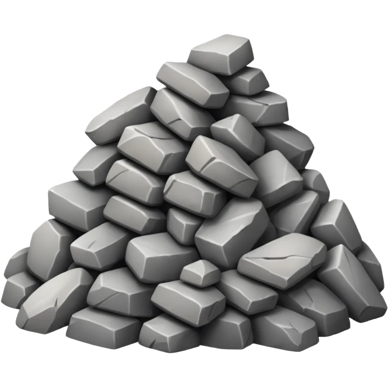 create a dnd style rubble.png using 48x48 pixels size emoji