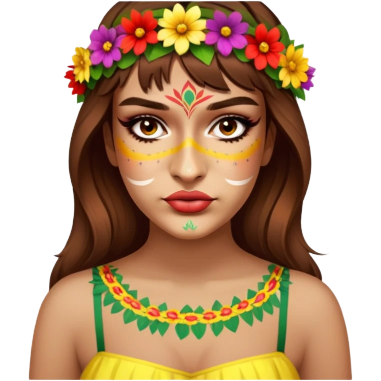 Flower-Crowned Dancer emoji