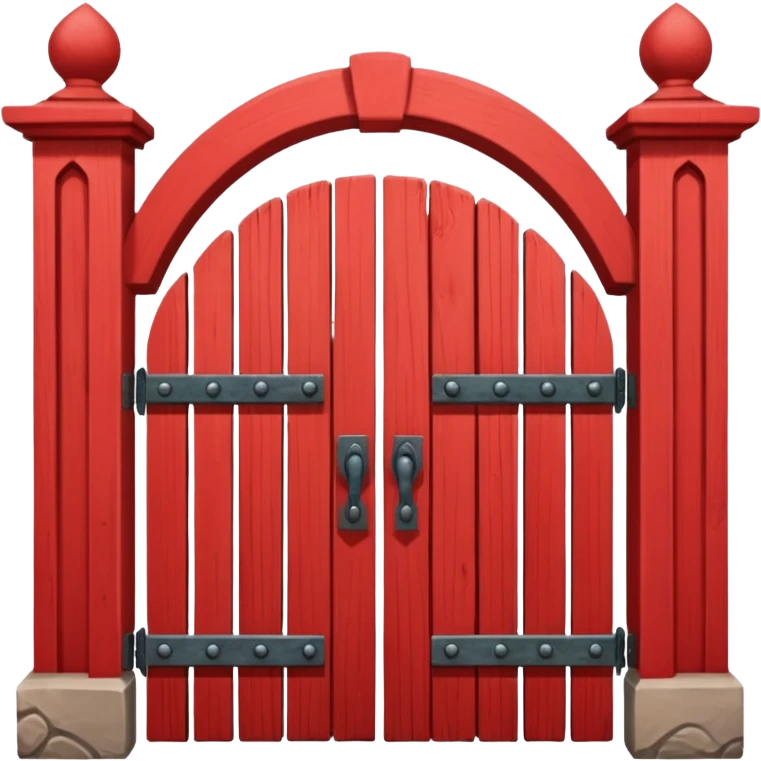 red gate emoji