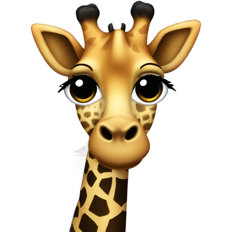 Emo giraffe emoji
