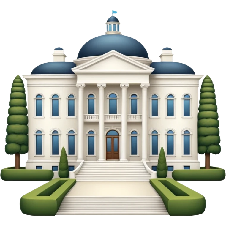 big white mansion emoji