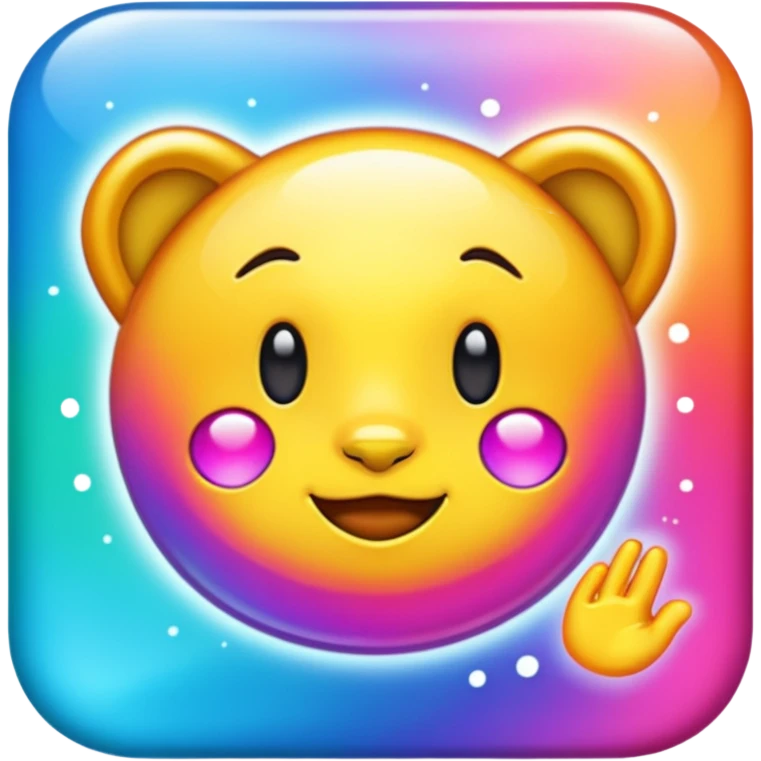 Poster y2k emoji