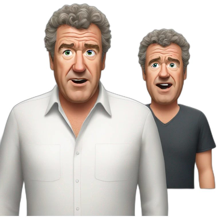 Jeremy Clarkson oh no anyway emoji