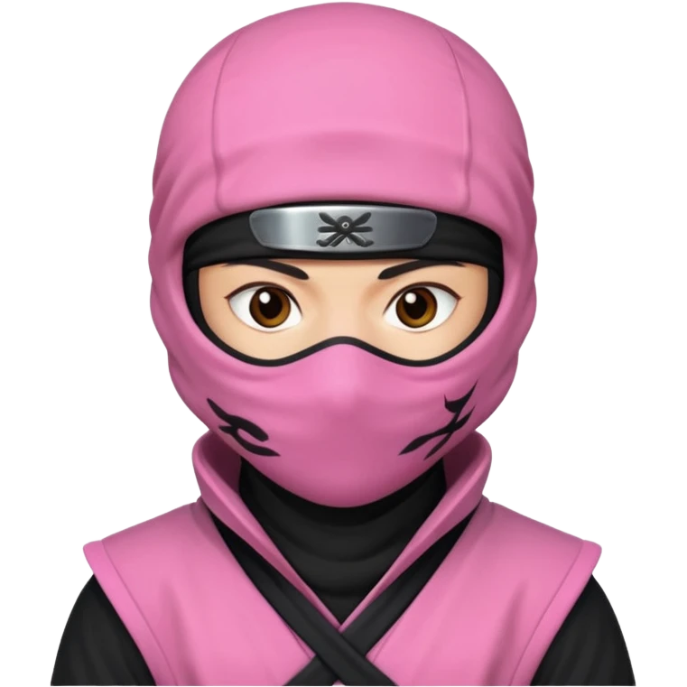 🥷but pink emoji