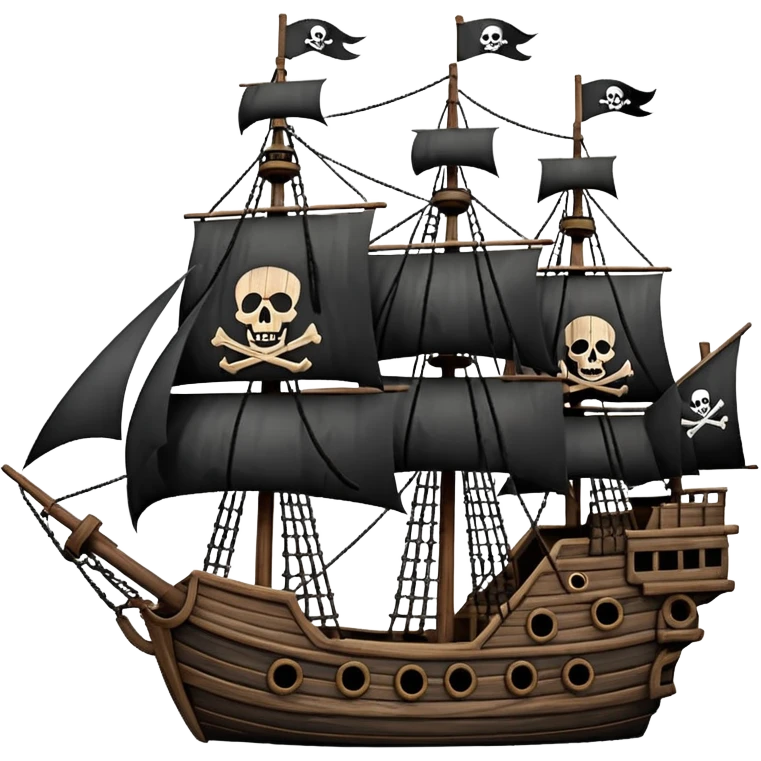 Pirate Ship emoji