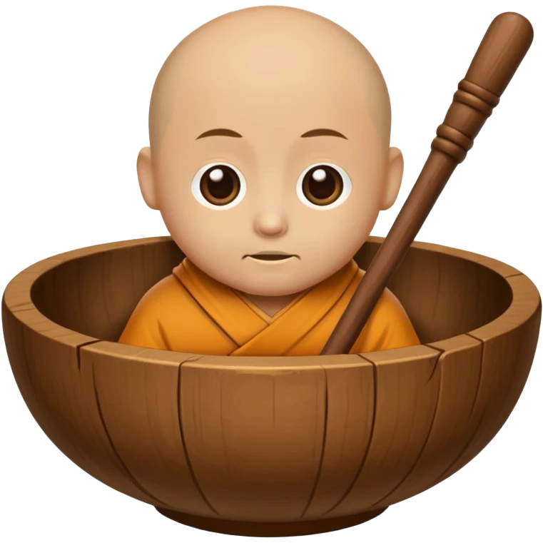 monk bowl stick emoji