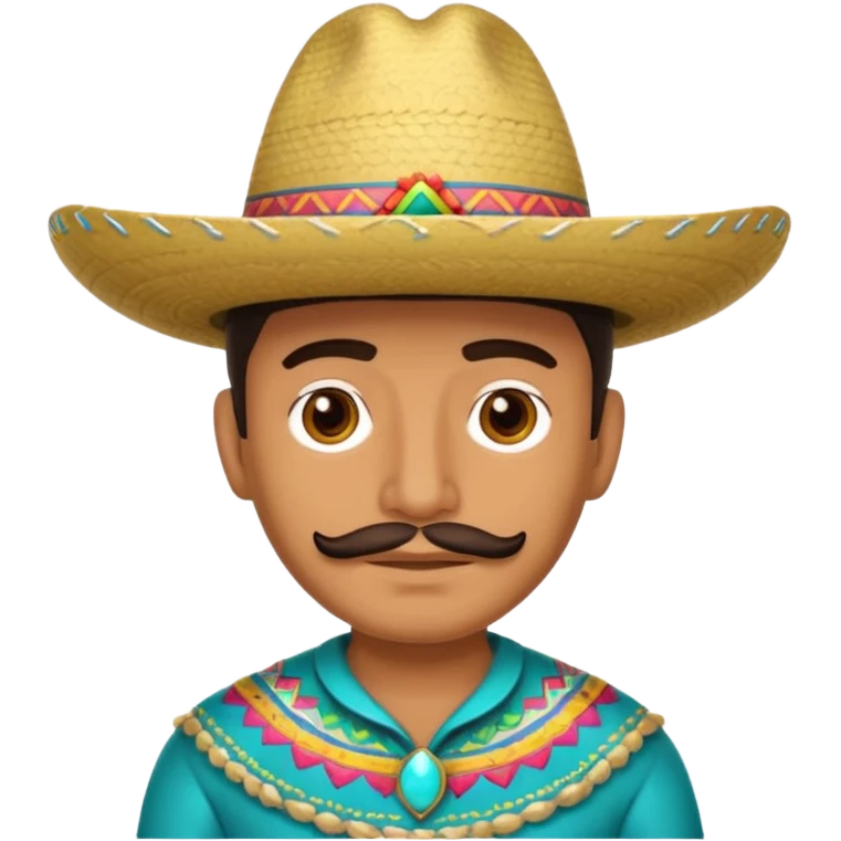 Tejana sombrero hombre emoji
