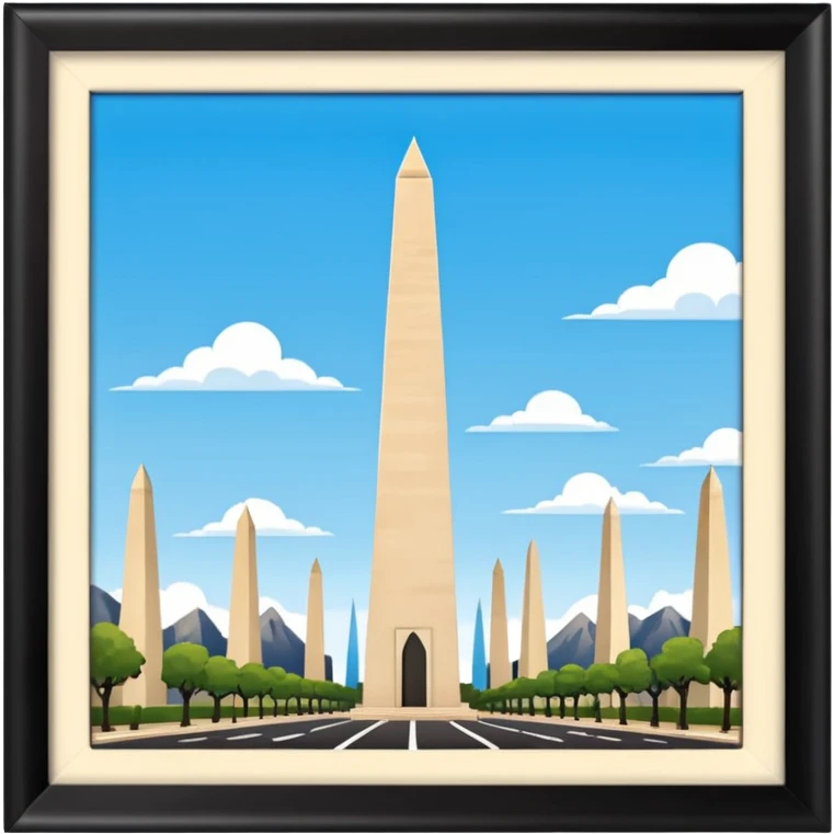 Obelisco argentina  emoji