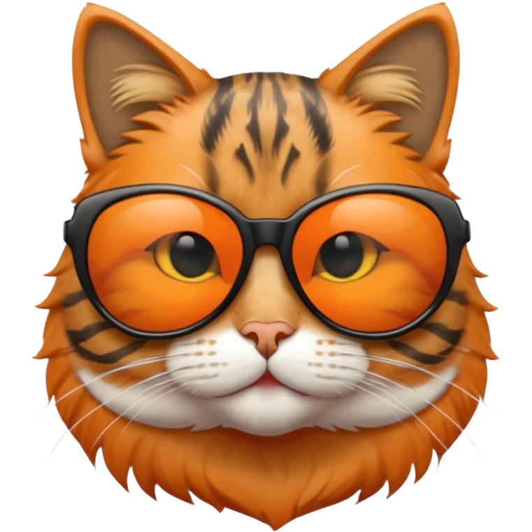 Cat wearing sunglasses emoji