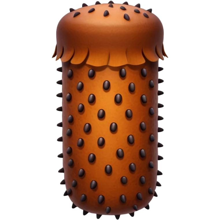 Sea cucumber emoji